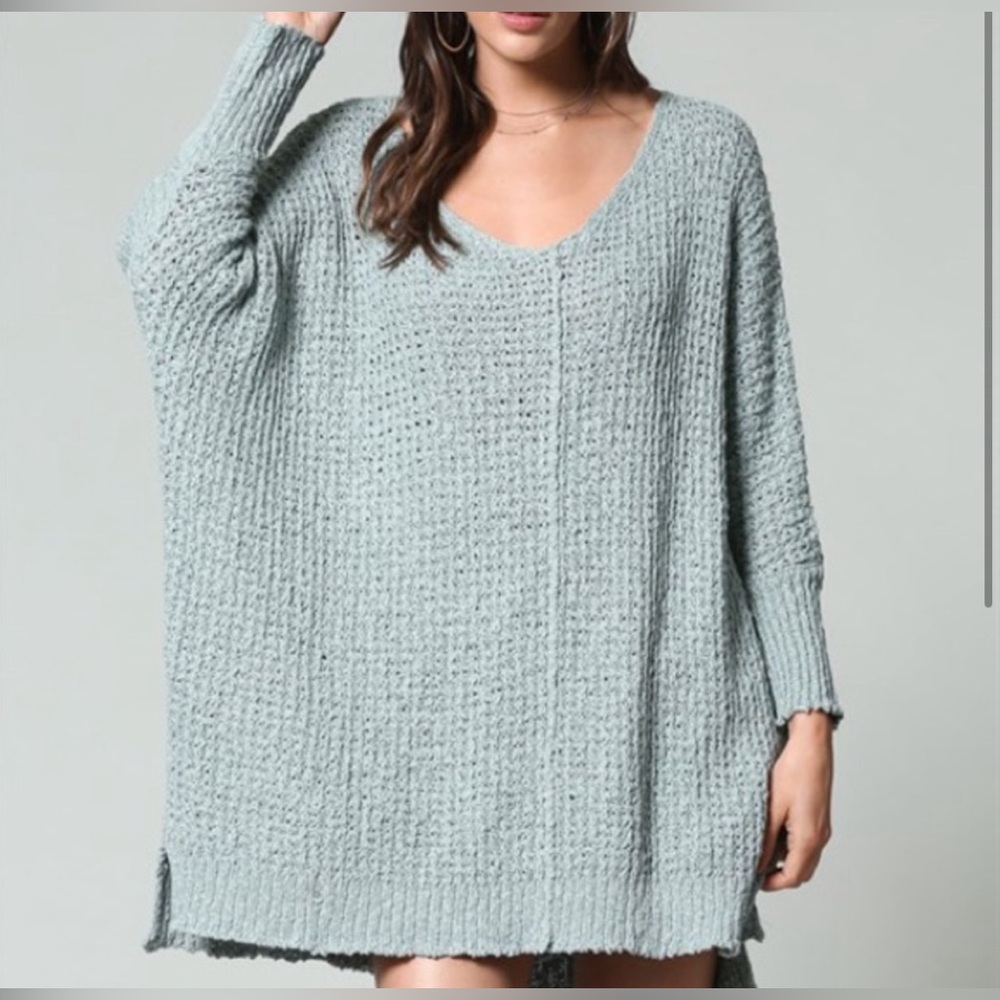 By Together Oversized Knit Sweater Tunic - image 1